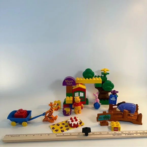 VTG LEGO 2987 - Duplo: Winnie The Pooh - The Hundred Acre Wood - 1999 - NO BOX‎